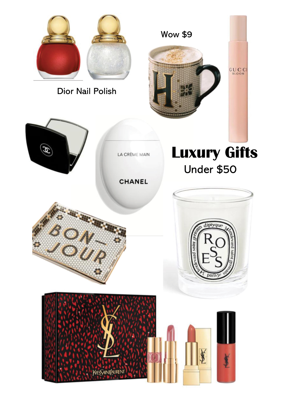Luxury Gift Guide Under $50 - Limelight Lane